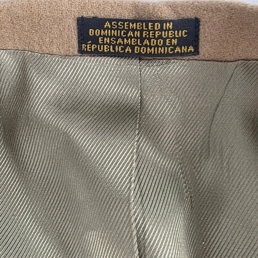 Stafford 100% Camel Hair Blazer Mens Est 42R Tan 2 Button Sport Coat